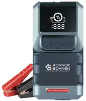 Konner & Sohnen KÖNNER&SÖHNEN Automobilio akumuliatoriaus paleidėjas (booster) / Išorinė baterija (powerbank)/ Kompresorius 1300A, KS JSP-1300