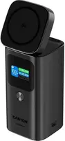 CANYON Qi2 magnetic power bank OnPower 150 15000mAh Aliuminio Dark pilkas