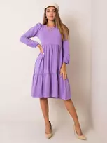 Violetinė suknelė