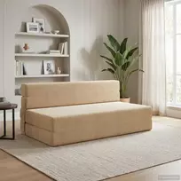 Sofa Sulankstomas Sofos Lova Žalias pilkas 152 x 86,5 x 60 cm