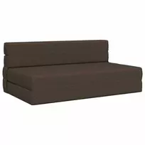 Sofa Sulankstomas Sofos Lova Taupe 152 x 86,5 x 60 cm Audinys