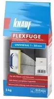 Plytelių siūlių glaistas KNAUF FLEXFUGE UNIVERSAL HELLBRAUN, 1-20 mm, šv. ruda sp., 5kg