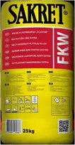 Plytelių klijai SAKRET FKW, padidinto elastingumo, baltos sp., 25 kg