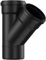 Betriukšmės kanalizacijos trišakis PIPELIFE Master 3Plus, DN110 x 50 x 45°