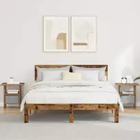 Naktinis staliukas 2 vnt. Senas medis 41 x 40 x 45 cm