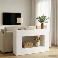 Console Table Balta 101 x 29 x 74 cm Apdirbta mediena