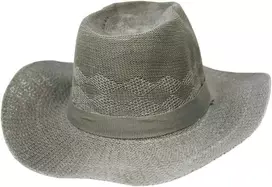Kepurė Besk Plačia kraštais skrybėlė 58 cm, pilka