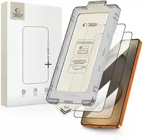 Apsauginis stiklas Tech-Protect Quick Set+ 2-pack Samsung Galaxy S26 Ultra juodos spalvos