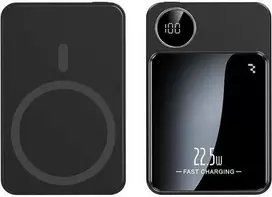 Išorinė baterija Power Bank Reach RR-Y009 22.5W MagSafe 10000mAh juoda