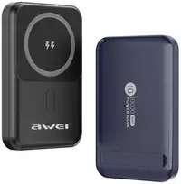 Išorinė baterija Power Bank Awei P139K 22.5W MagSafe 10000mAh juoda