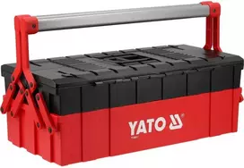 Yato Toya Sa Poland Išskleidžiama įrankių dėžė su 3 lentynomis | ABS, PA | 460x265x158 mm (YT-08977)