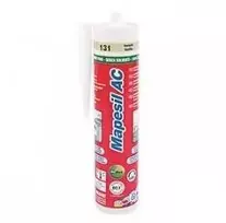Mapei Mapesil AC Silikoninis antipelėsinis sandariklis 310 ml, Spalva: 114 Anthracite