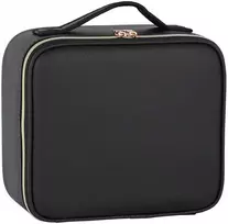 Lagaminas kosmetikos priemonėms OSOM Professional Cosmetic Case With Lighted Mirror OSOMP040BL, juodos spalvos