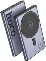 Powerbank compatible with MagSafe Hoco 5000 mAh QC PD 20W Q32 metal pilka
