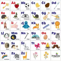 Insplay TTS Bee-Bot ABC Latvian alphabet mat