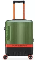 Kelioninis Delsey Jeep JH001A Cabin TR Case Slim matkalaukku, 55 cm, vihreä