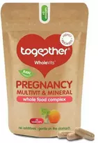 Grandininis pjūklas Vitaminai ir mineralai besilaukiančioms PREGNANCY TOGETHER RAW, 60 kaps.