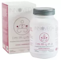 Grandininis pjūklas Maisto papildas "Immuno" INNOVEDA, 60 kaps.