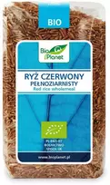 Grandininis pjūklas Ekologiški raudonieji ilgagrūdžiai ryžiai BIO PLANET, 500g
