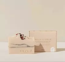 Grandininis pjūklas Natūralus muilas kūnui su pelargonijų ir greipfrutų eteriniais aliejais AZUR NATURAL, 100 g