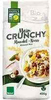 Grandininis pjūklas Granola su kokosų drožlėmis ir riešutais Bioland, 400g