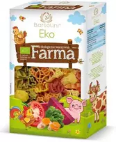 Grandininis pjūklas Ekologiški spalvoti daržovių makaronai Ferma BARTOLINI, 250 g