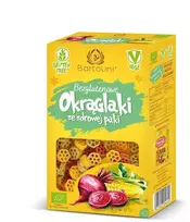 Grandininis pjūklas Ekologiški spalvoti, apvalūs makaronai be glitimo BARTOLINI, 250 g