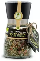 Grandininis pjūklas Ekologiška Himalajų druska su žolelėmis salotoms 95 g – DARY NATURY