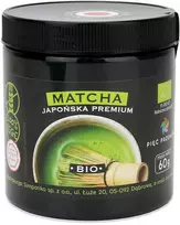 Grandininis pjūklas Ekologiška japoniška matcha žalioji arbata (be gliuteno), 60 g – Pięć Przemian
