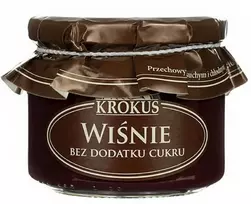 Grandininis pjūklas Vyšnių ir obuolių tyrė be pridėtinio cukraus, 310 g. ,KROKUS