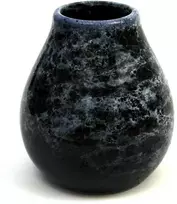 Grandininis pjūklas Blue Mėlyna Keraminis Matero Marmol Mėlyna puodelis Yerba Mate arbatai, 350 ml