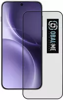 OBAL:ME 5D Apsauginis stiklas Screen Protector skirtas Vivo X300 Pro Juodas