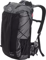 Naturehike turistinė kuprinė su vidiniu rėmu, 65 l talpa, juoda, NH19BP095