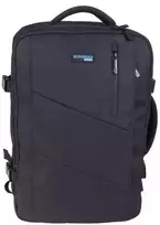 Turistinė kuprinė 4kom.pl Kuprinė DONAU TRAVEL Prague, 17", 32l, USB + kabelis, juoda