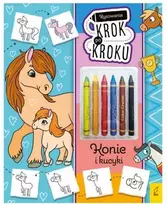 Platono arklių ir ponių piešinys žingsnis po žingsnio su kre 76542
