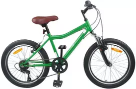 Vaikų Dviratis 24 Colių 6-Speed 8-12 metų Žalia