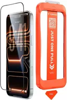 Dėklas Torras GlassGo Install Master, skaidrus – iPhone 17 Pro (Alternatyva, jei norite išversti ir „Install Master“: Torras GlassGo m