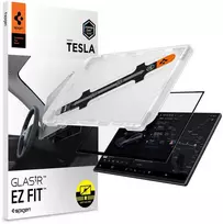 Ekrano apsauginis stiklas Spigen Tesla EZ Fit antirefleksinis matinis FC, juodas - Tesla Model Y L 2026