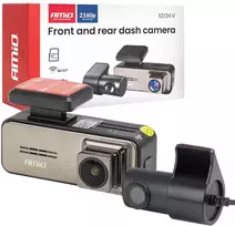 Automobilinis vaizdo registratorius 4K + 2K WLAN Wi-Fi UHD 512GB AMIO-04801