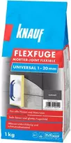 Plytelių siūlių glaistas KNAUF FLEXFUGE UNIVERSAL ANTHRAZIT, 1-20 mm, antracito sp., 1kg