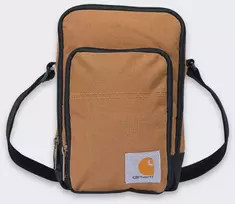 Carhartt Vyriška crossbody rankinė su užtrauktuku, ruda
