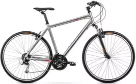 Dviratis Romet Orkan 2 M 2025 graphite-red-21" / XL (Dydis: 21" / XL)