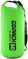 Neperšlampamas krepšys Aquarius GoPack, 50 l, žalia sp.