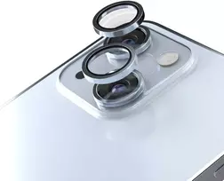 Telforceone Etteri camera lens protector for iPhone 15 / 15 Plus mėlynas