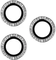 Toptel Topt Apsauginis stiklas HARD DIAMOND skirtas kamerai (lešiui) Apple iPhone 13 Pro/13 Pro Max sidabrinis (3 vnt)
