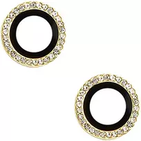 Toptel Topt Apsauginis stiklas HARD DIAMOND skirtas kamerai (LENS) skirtas Apple iPhone 17 auksinis (objektyvui 2 vnt)