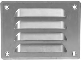 Metalinės ventiliacijos grotelės MR14105Zn, 140 x 105 mm, cinkuotos