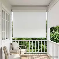 Lauko ritininė žaliuzė UV apsaugai Balta 80 x 230 cm