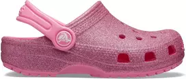Chodaki vaikams Crocs Classic Glitter Clog rožinė 205441 669 (36-37)