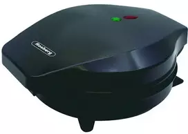 Vaflinė Rosberg 55R51442GB, vaflių kepimo aparatas, 1200 W, 5 širdelės formos vafliai, juodas